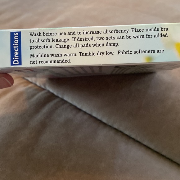 Nu Angel natural cotton washable nursing pads - Picture 3 of 5